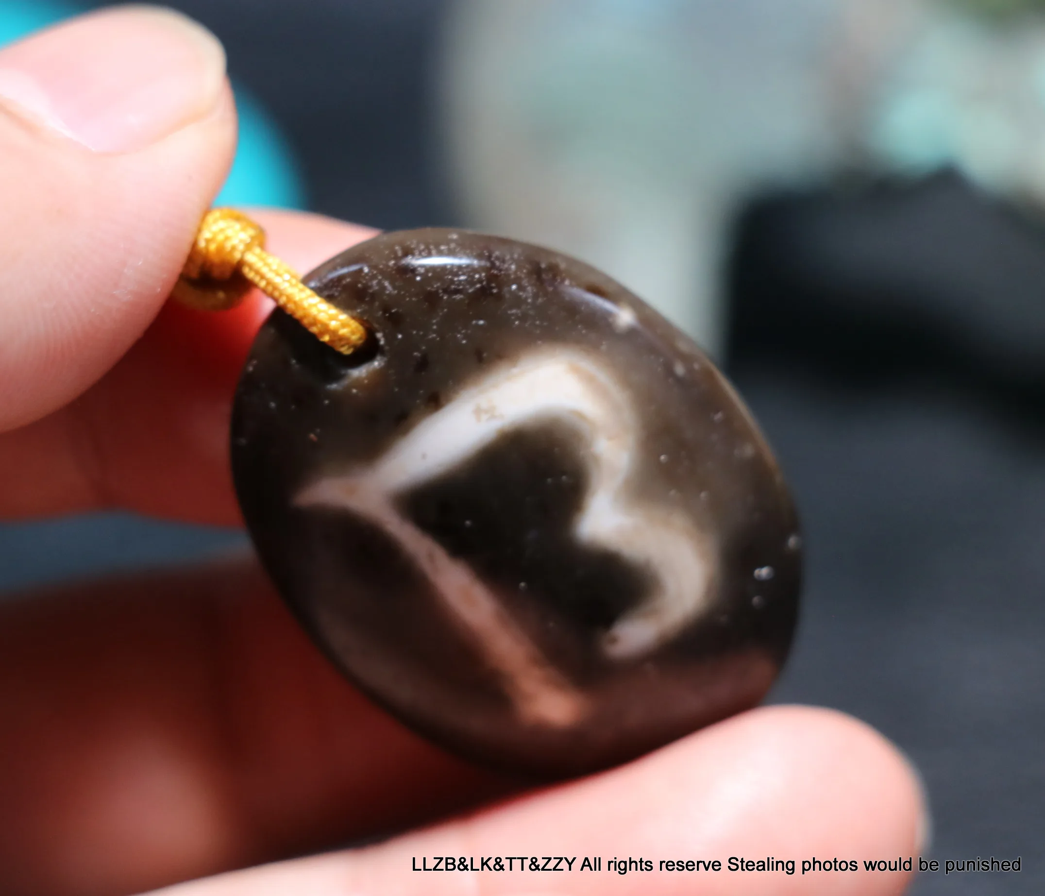 Уникальный стиль волшебная энергия Тибетский Старый Агат OM слово в форме яйца