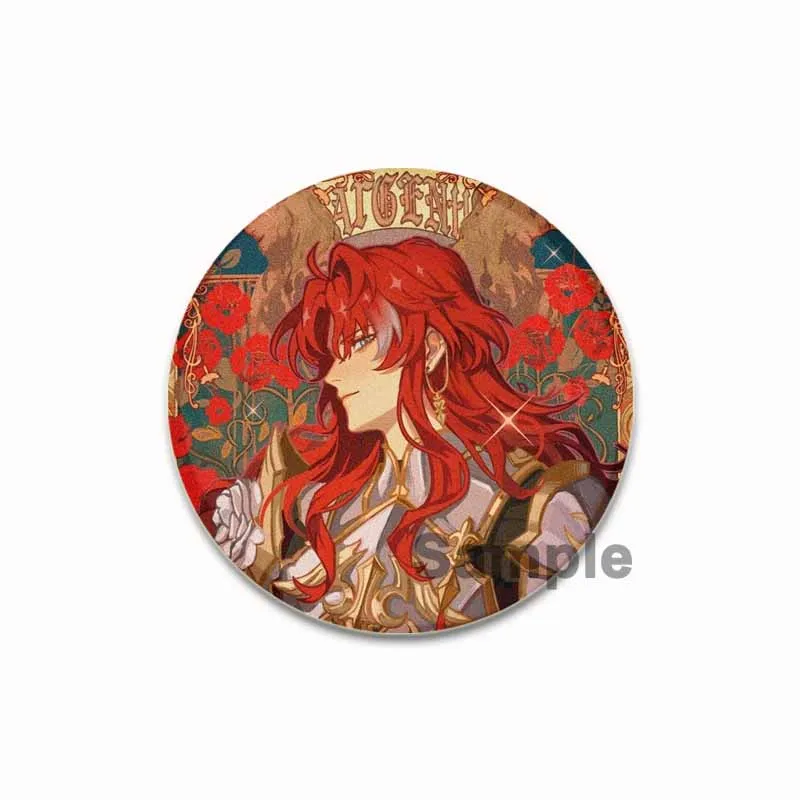 

Пластиковая брошь Honkai Star Rail Argenti 58 мм