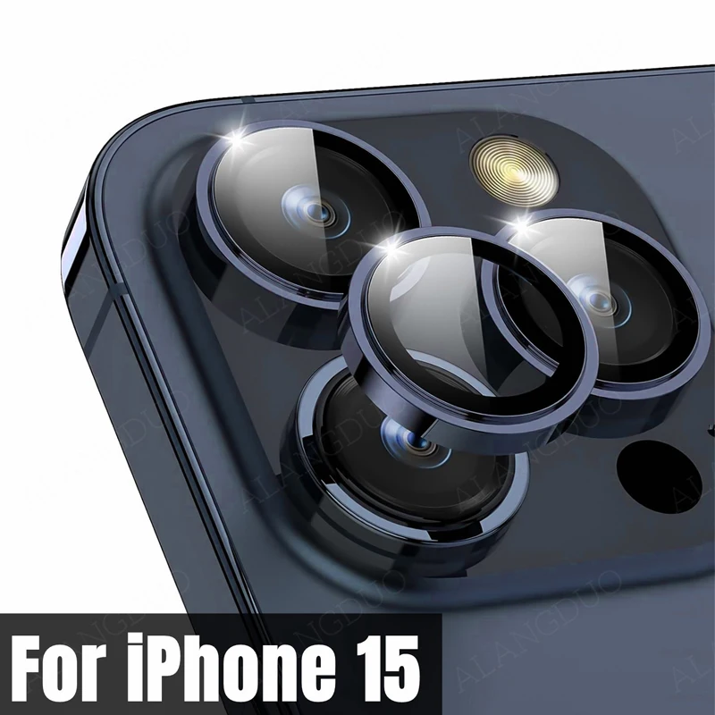 Per iPhone 15 Pro Max protezione per fotocamera anello per obiettivo in...