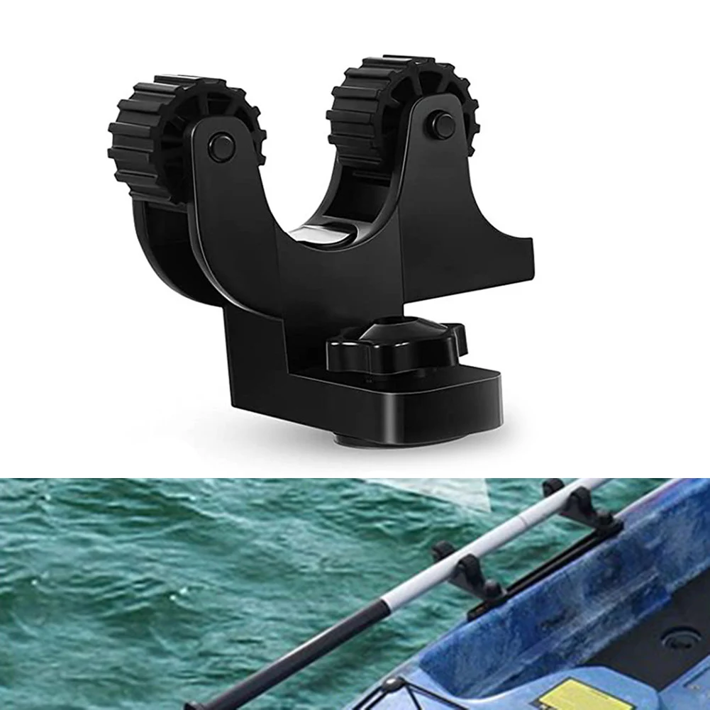 

Canoe Paddle Rack Paddle Holder 6.4*7.6*10cm Accessories Fishing Rack Kayak Track Mount Compatible With Most Kayaks