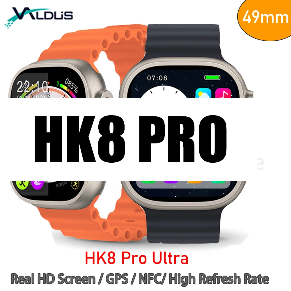 

Smart Watch HK8 Pro Ultra 49MM 2.12 Inch HD High Refresh Rate Screen NFC Bluetooth Call Smartwatch Series 8 PK ZD8 DT8 H11 Ultra