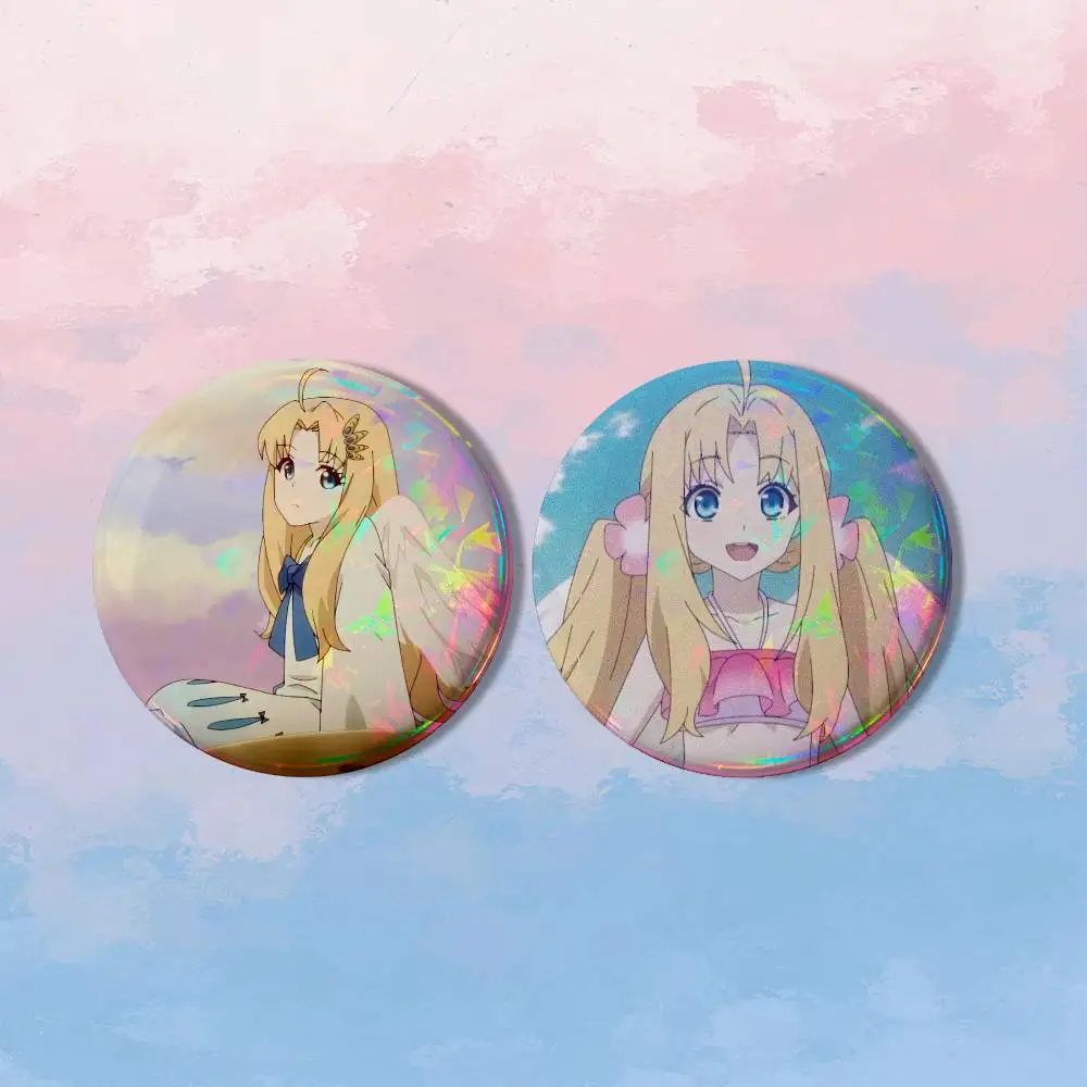 Фото Набор из 2 значков S-Shield Hero TRotSH F-Filo: круглые мультяшные броши и акриловые значки-пуговицы для рюкзаков и курток, коллекционные подарки №5