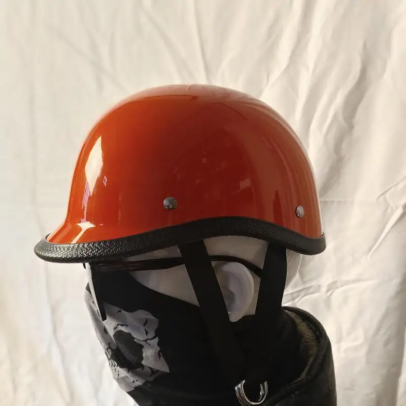 Классический винтажный полушлем Bandit из высокопрочного стекловолокна. Защитные
