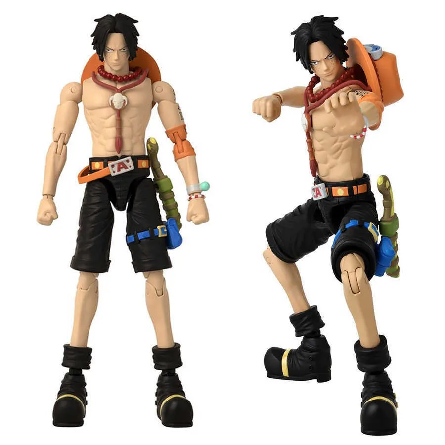 Фото Подлинная фигурка Bandai ONE PIECE Anime Heroes Monkey D Luffy Sanji Roronoa Zoro Ace, коллекционная модель игрушки, подарок на день рождения для ребенка №5