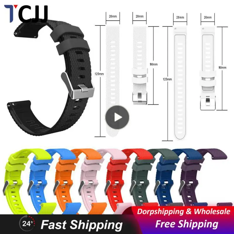 

Ремешок силиконовый для смарт-часов Garmin Forerunner 245 245M 645 Music Vivomove