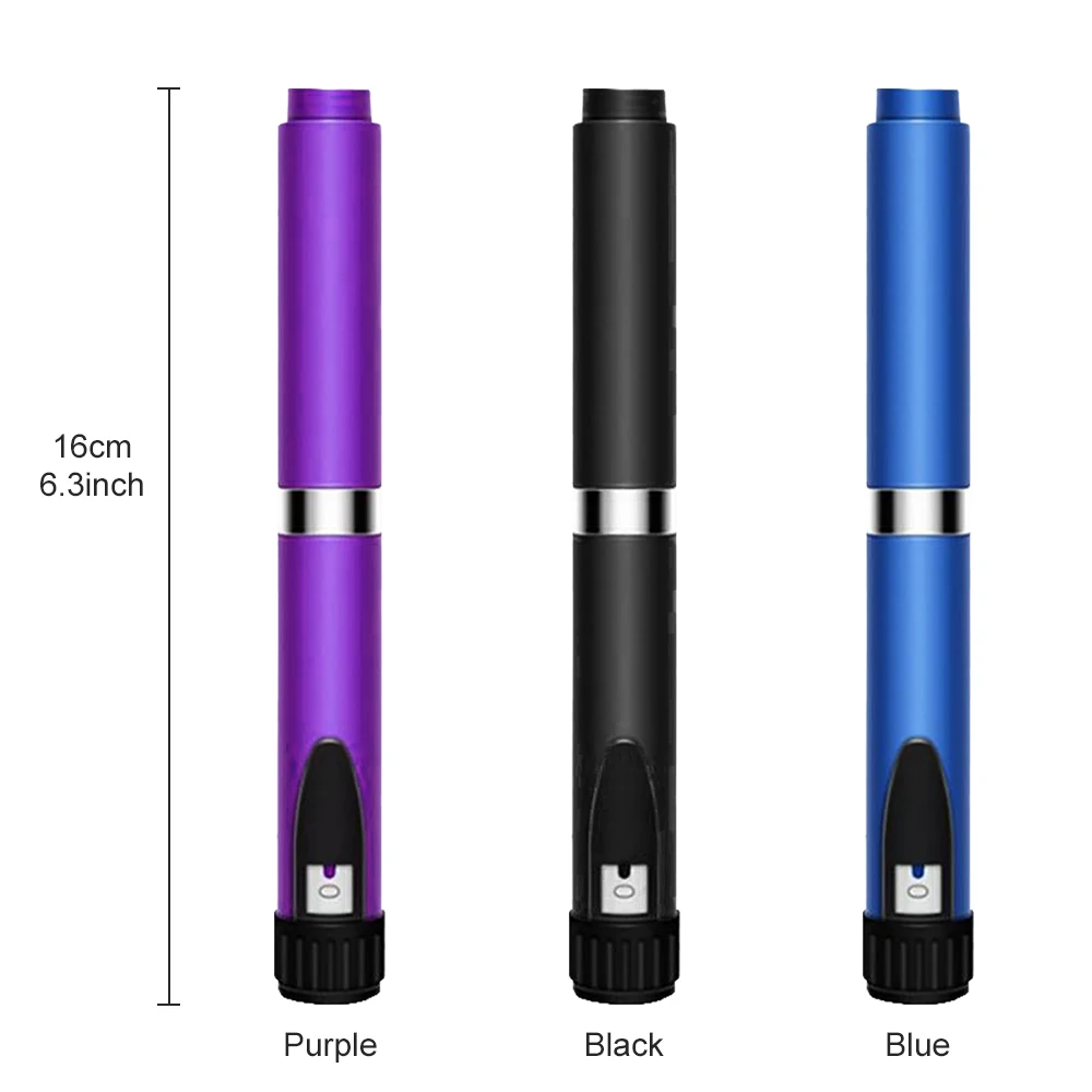 Фото Портативные инъекторы-ручки Magic Pen для инъекций инсулина с футляром для хранения V1 V2, профессиональные инъекторы-ручки для инъекций инсулина, для удаления морщин №5