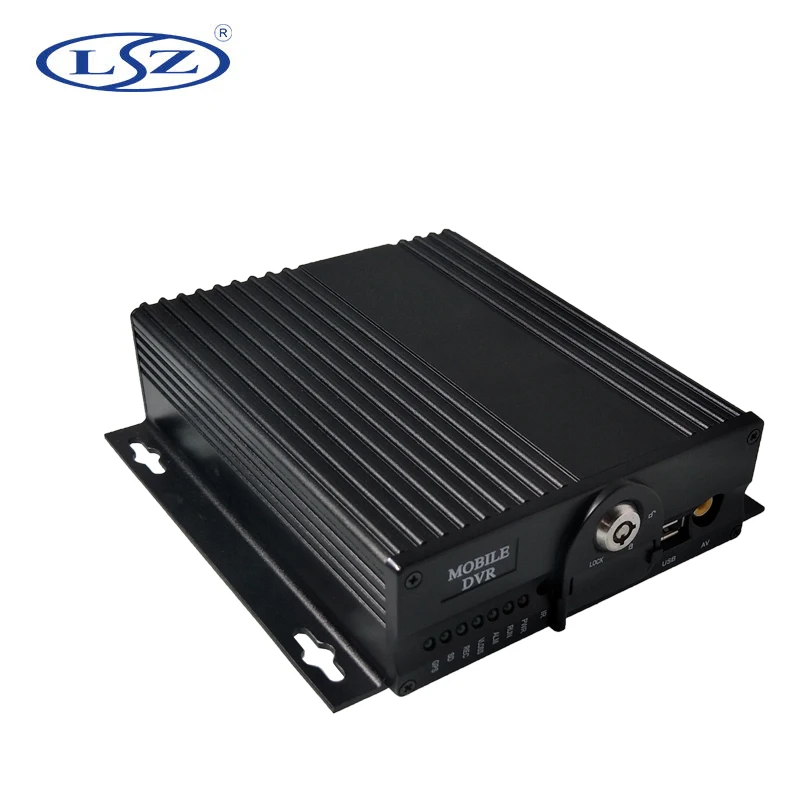 Низкая цена 4 канала Dual SD карты DVR 1080p 3G GPS WI-FI автомобиля черный ящик Грузовик