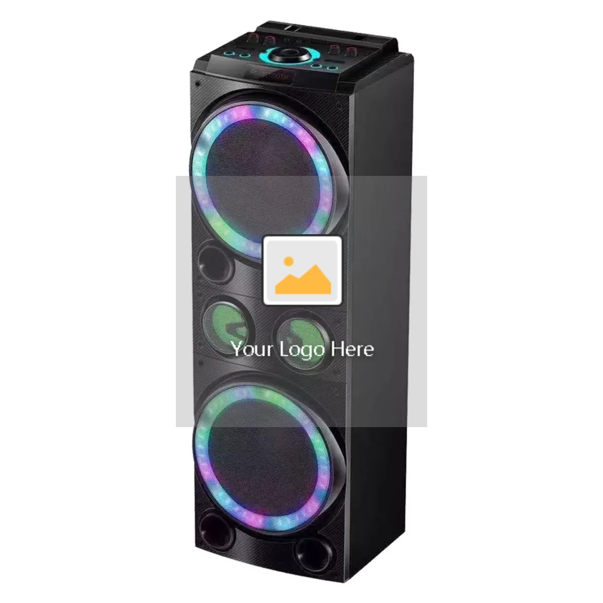 

double 10inch speaker with amplifier flame flash light home theatre system J B L Karaoke sound speaker