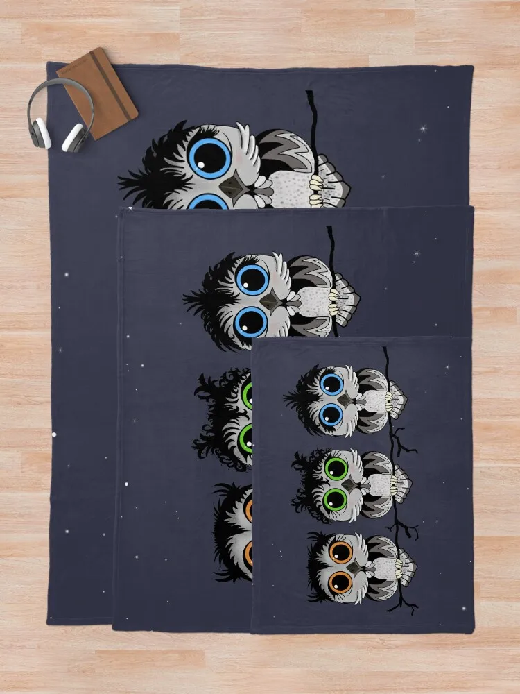 Одеяло с тремя маленькими совами полярное одеяло тонкое среда