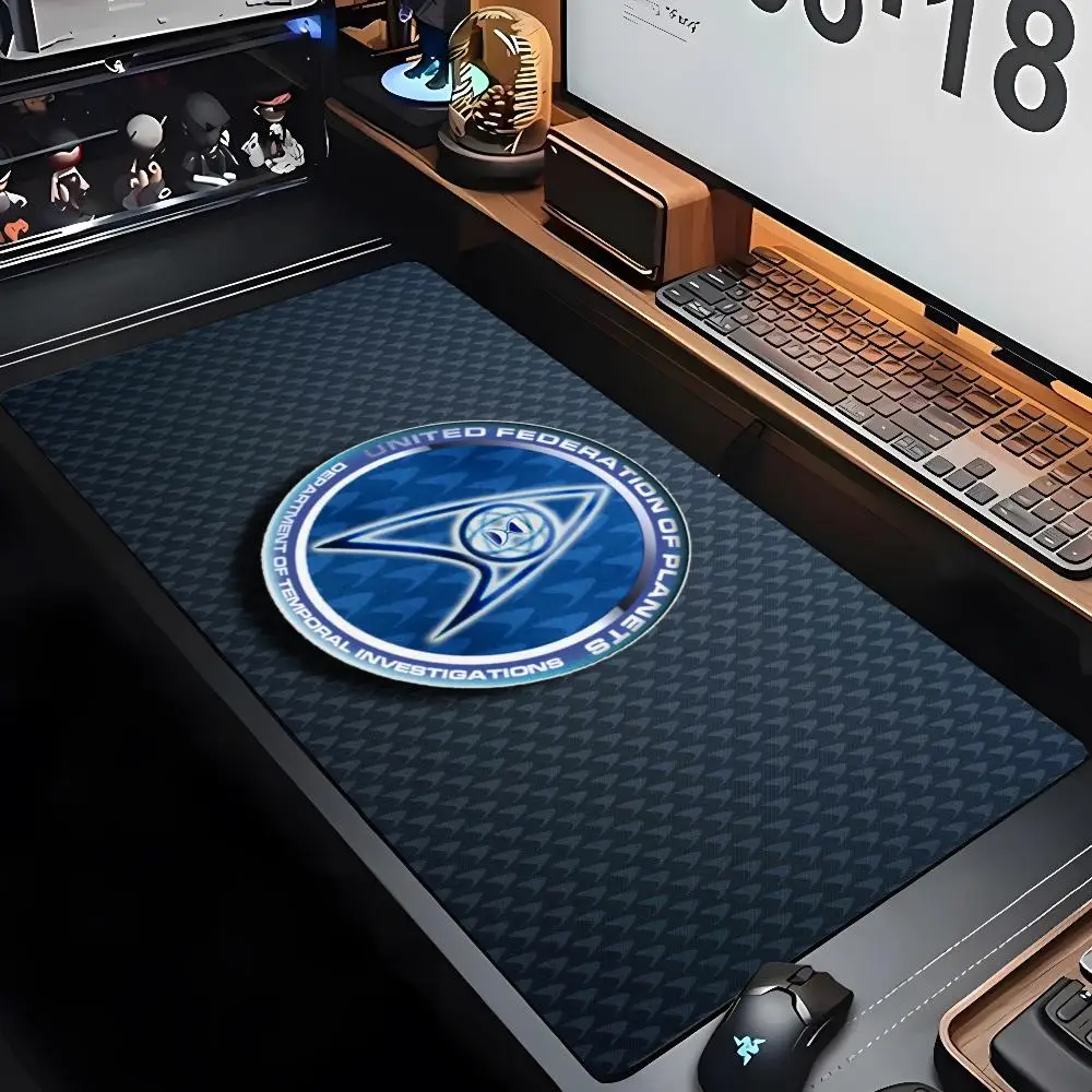 Прозрачный коврик для мыши Star MovieT-Trek XXL геймера игрового ПК компьютера Otaku