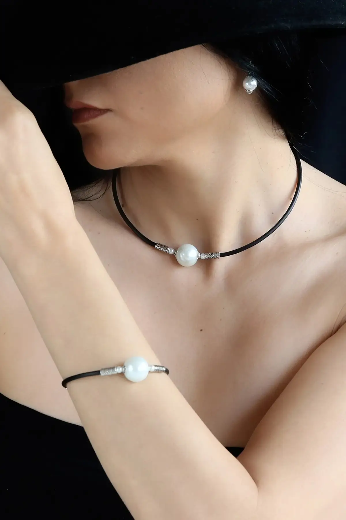 

Женская бижутерия, простое ожерелье, серьги, браслет, повседневные ювелирные наборы