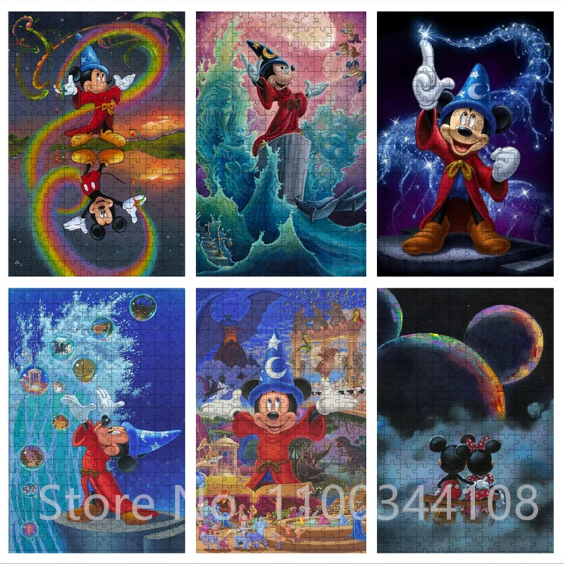 

Пазлы из м/ф «Микки Маус», 35/300/500/1000 шт.