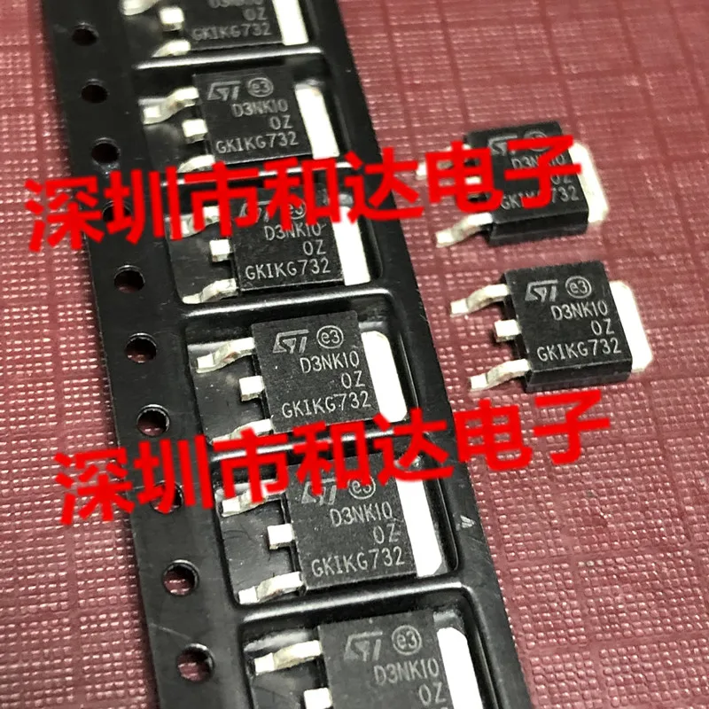 

10 шт. D3NK100Z STD3NK100Z TO-252 100V 2.5A