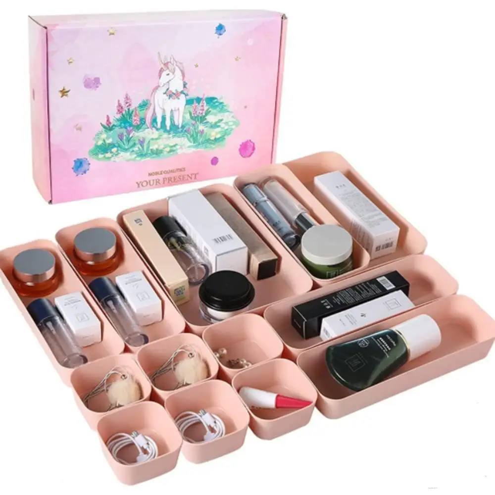 

Girl powder cosmetic storage box drawer desktop storage bathroom dressing table