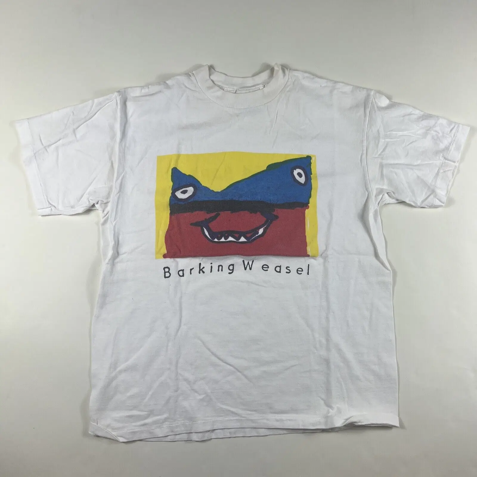 Винтажная лающая Футболка L