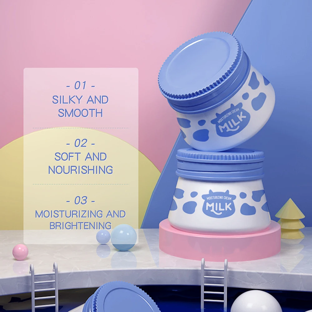 Молочный Крем с гиалуроновой кислотой для тела отбеливающий крем Осветляющий