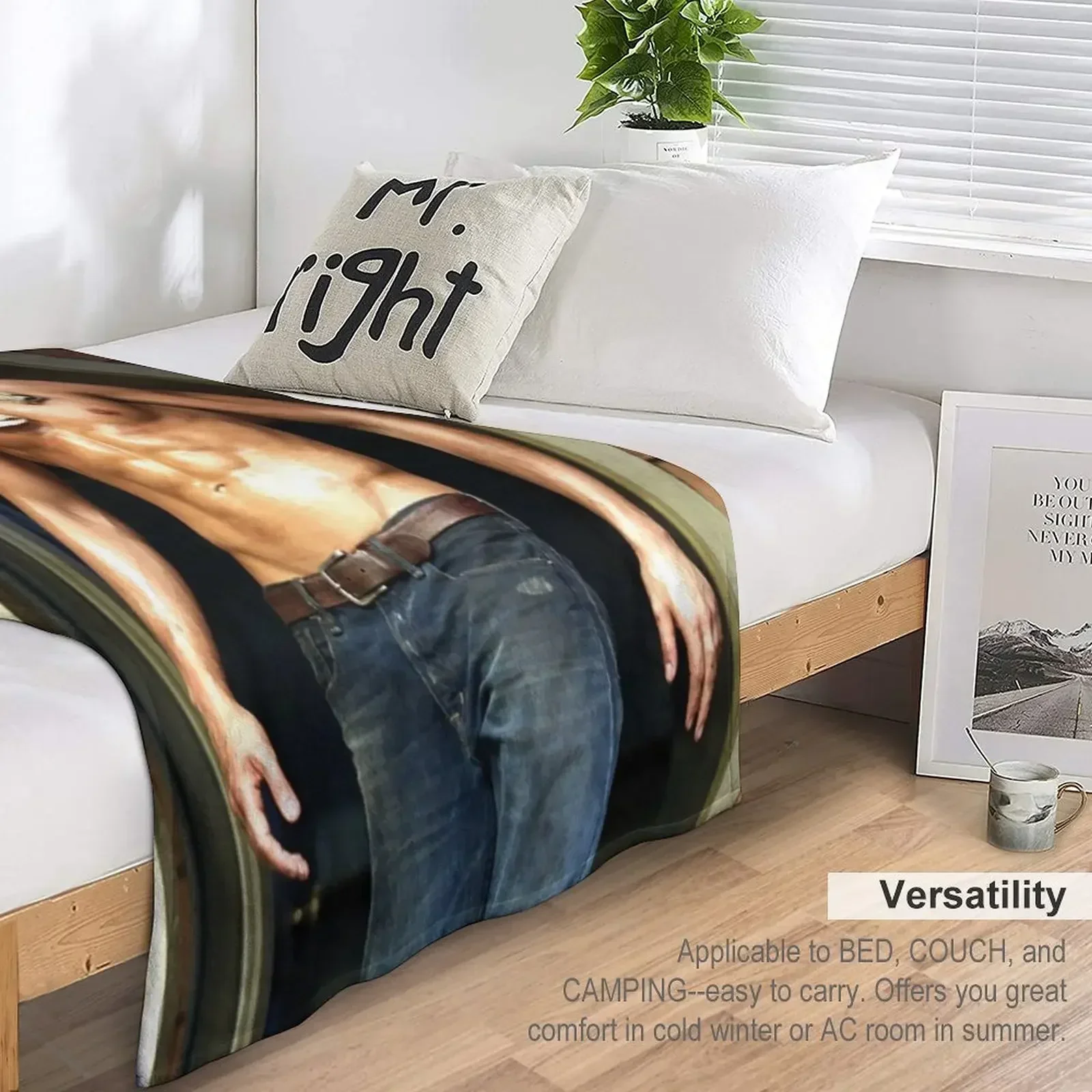 Одеяло Sebastian Stan в мягкую клетку на диван Одеяла