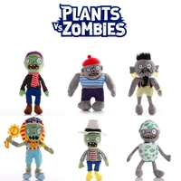 classic cartoon game new plants vs zombies 2 plush dolls cute toys eggshell imp zombie doll kids birthday present