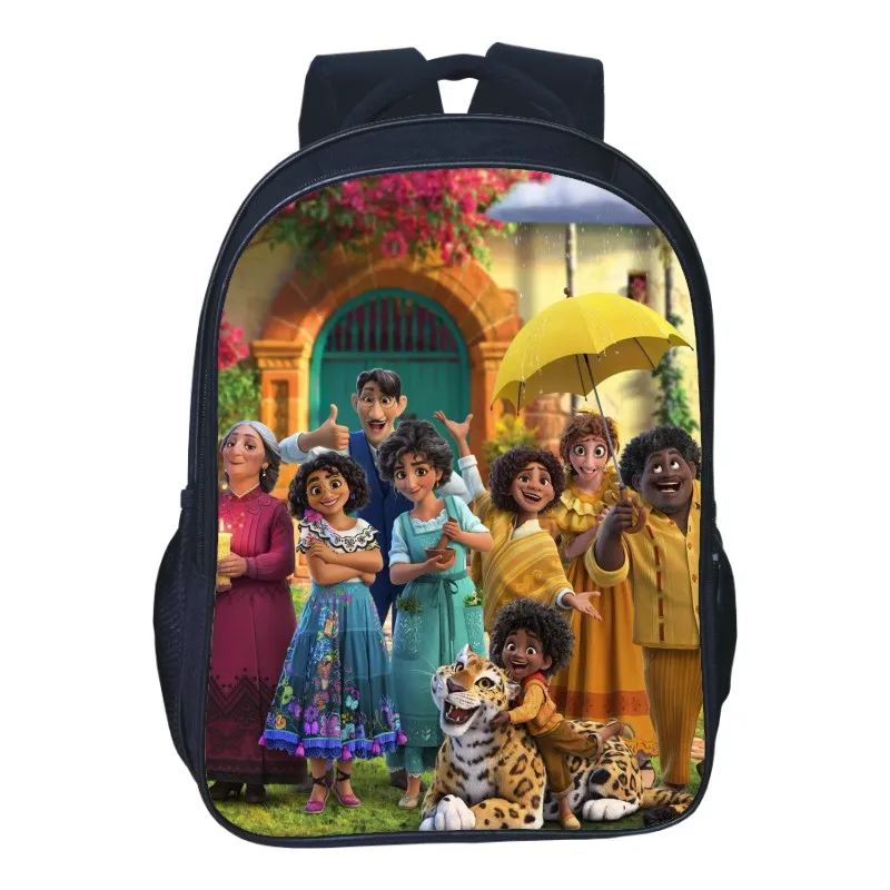 16inch Disney Encanto Printed Schoolbag Girls Elementary Backpack Children Comfortable Wear-resistant Cartoon Mirabel Mochilas | Багаж и