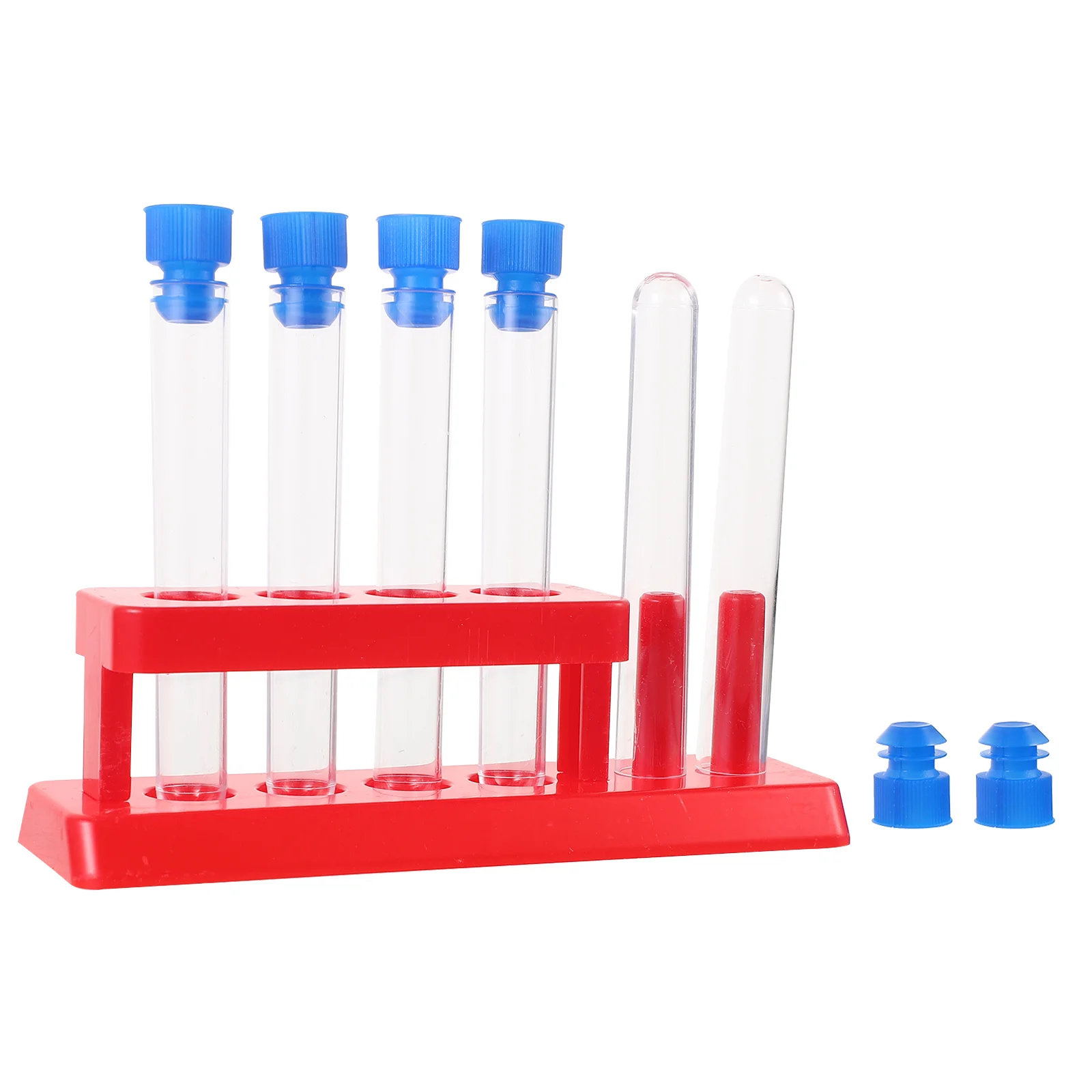 

Children's Test Tube Plastic Kids Holder Scientific Experiment Kid Kid Toyss Tubes Stand Student