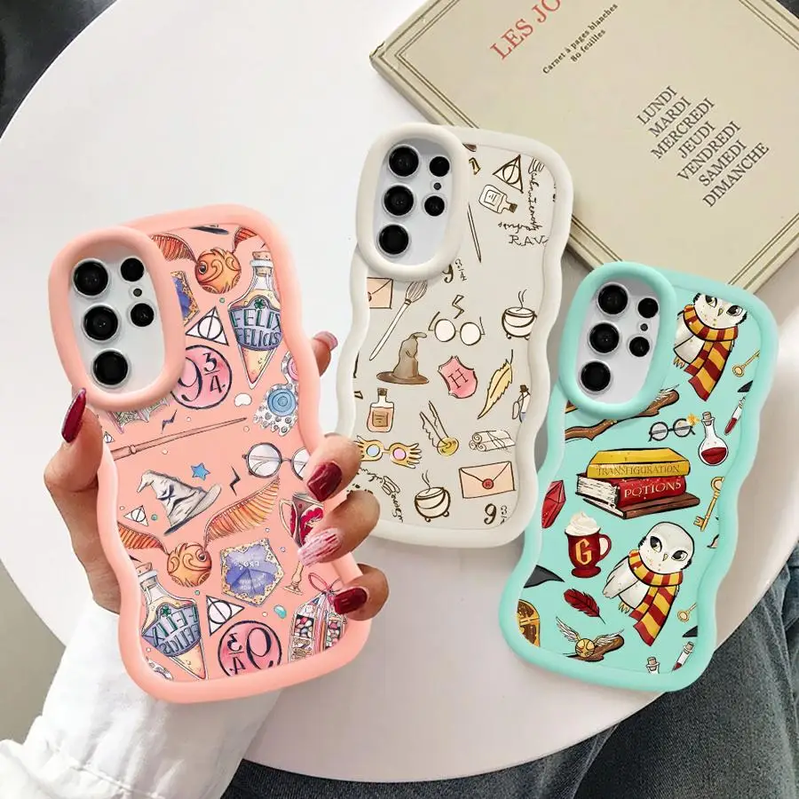 Великолепный чехол Potters Wand Harries для OPPO A5s A5 A7 A9 A11 A15 A12 A17 A16e A33 A53 A54 A57 A38 A17k A58 4G A32 A31 Soft