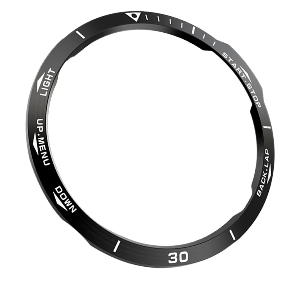 

Металлическая Рамка Reloj часы Inteligente Ring 6X, защитная пленка из нержавеющей стали