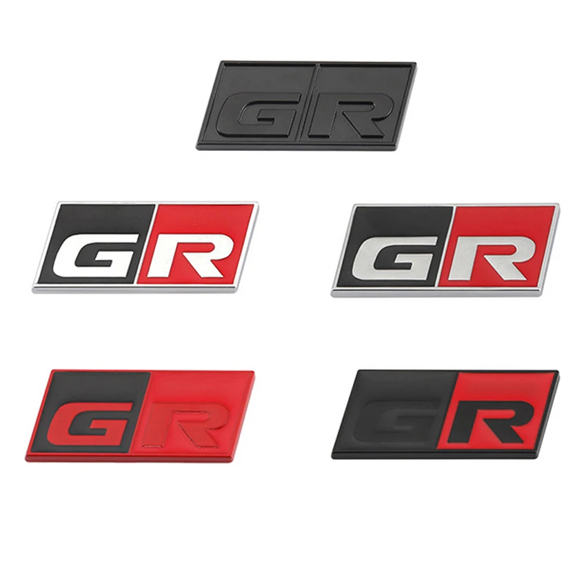 

3d-наклейка маленького размера с логотипом GR аксессуары эмблема значок наклейки для Toyota Corolla 2009 2019 Honda Accord Changan V7 Alsvin