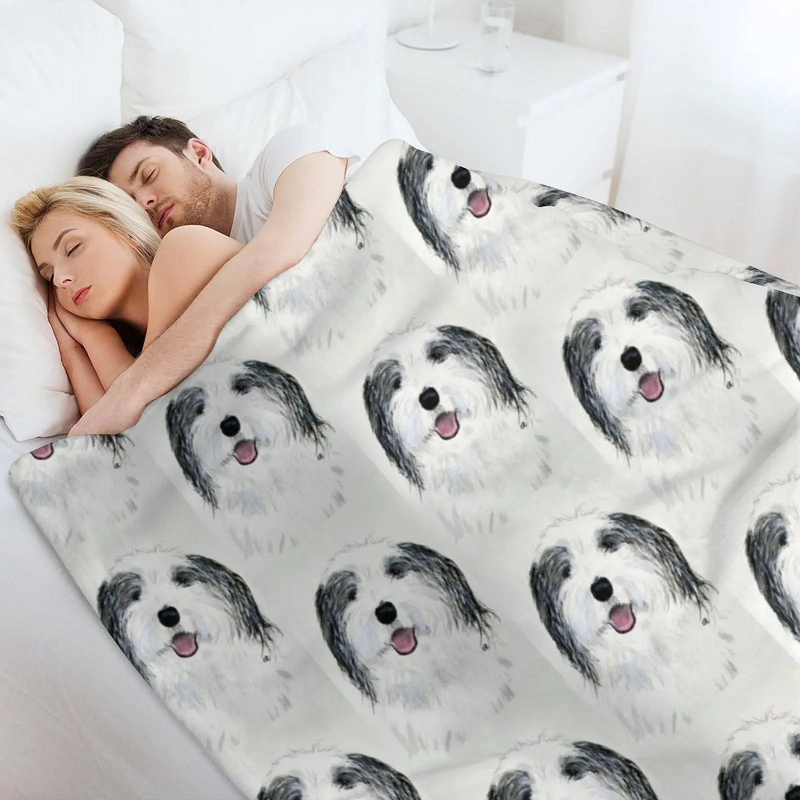 Фото Плед Teddy Sheepadoodle: устойчивый к пятнам, уютный и теплый №4