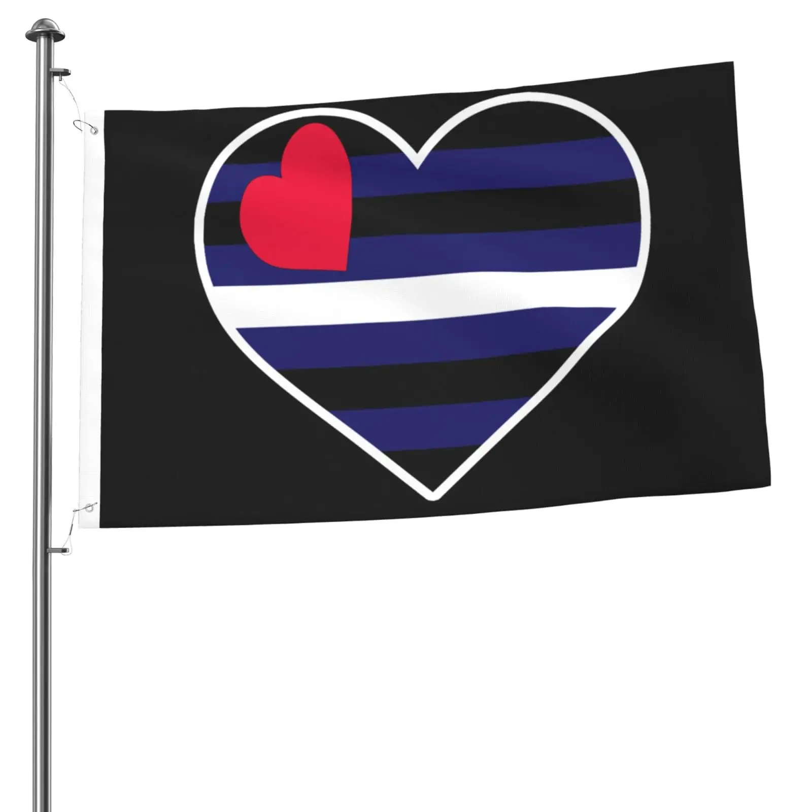 

Flagnshow 100% Polyester Leather Pride Flag