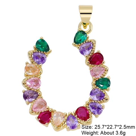 Juya подвеска из меди с позолотой