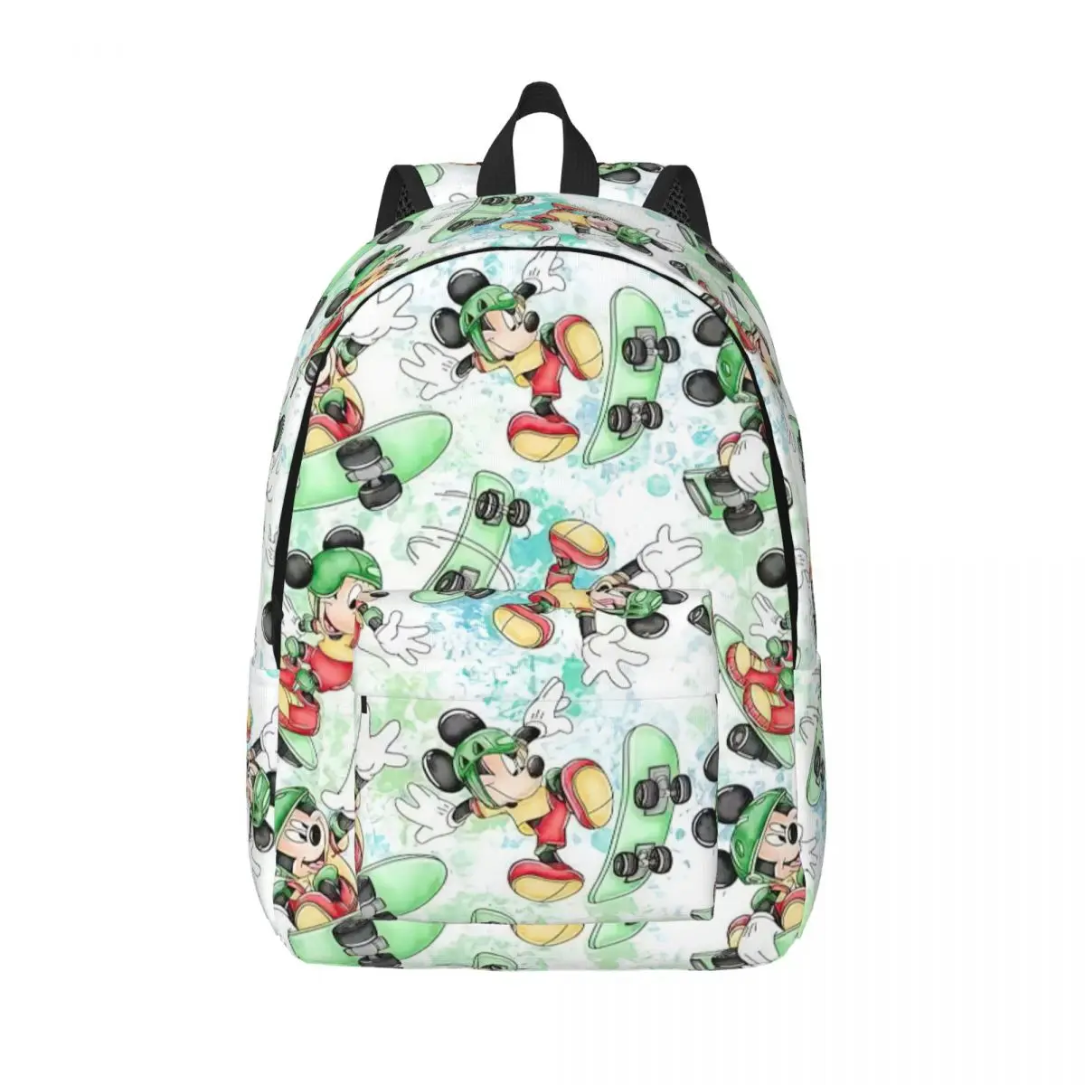 

Disney Mickey Mouse Backpack for Preschool Kindergarten School Student Cartoon Bookbag Boy Girl Kids Canvas Daypack Outdoor