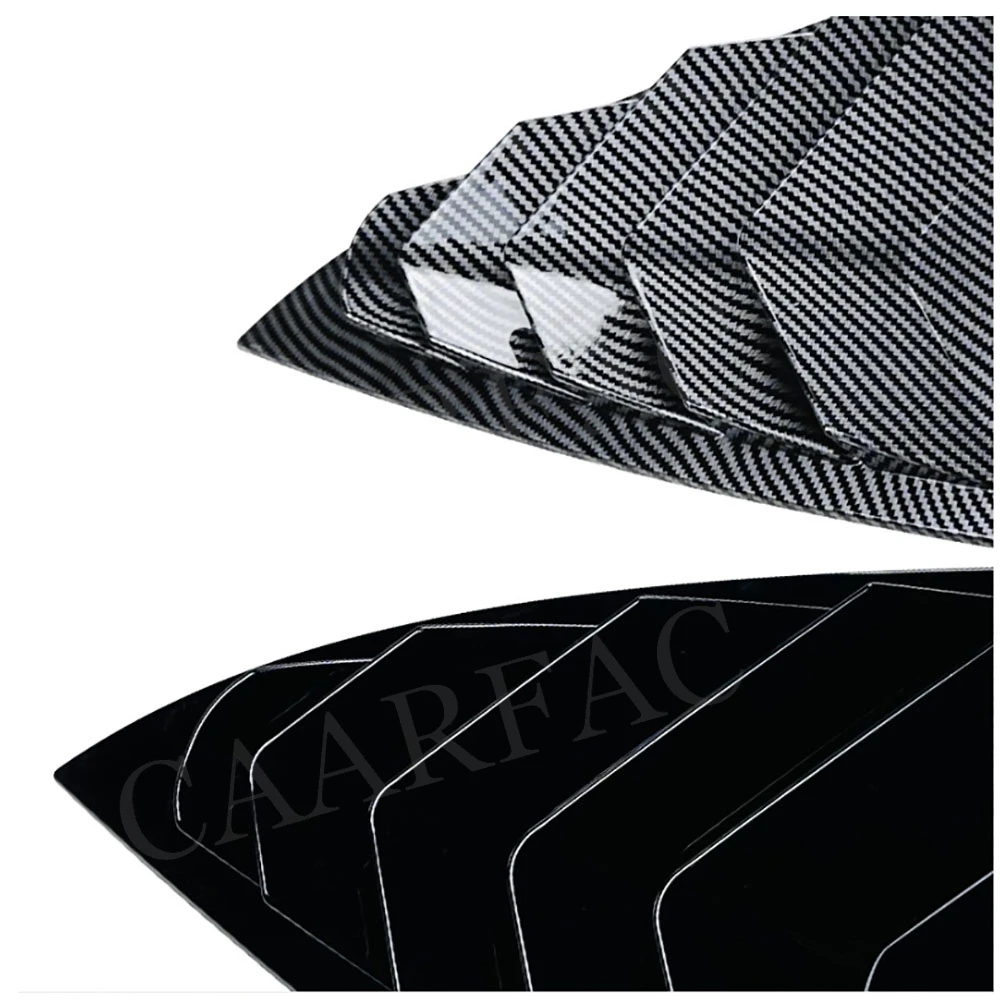 Накладка жалюзи заднего окна из АБС-пластика с карбоновым эффектом для Tesla Model 3