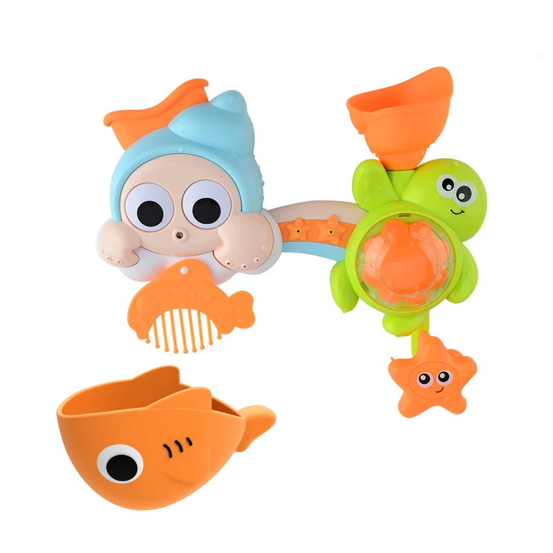

Kids Shower Bath Toys Cute Waterwheel Animal Toys Baby Water Spray Tool fun Kids Shower Bath Toy Baby bath toy B99