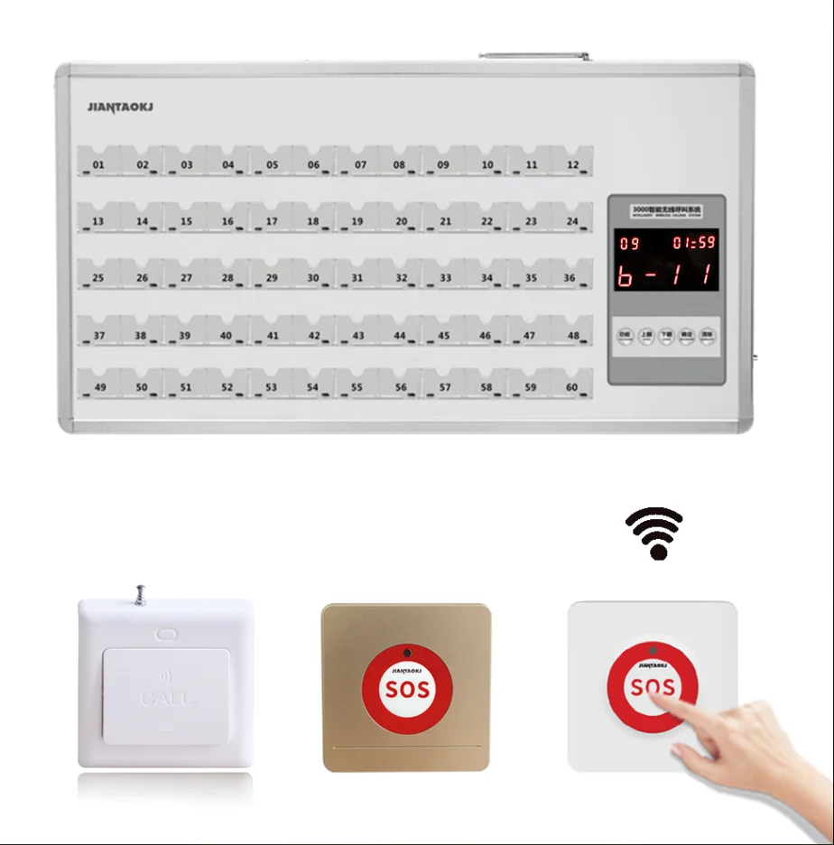 JT-3060 Wireless Panic Button Emergency Calling System Nurse Call System For Hospital Nursing Home