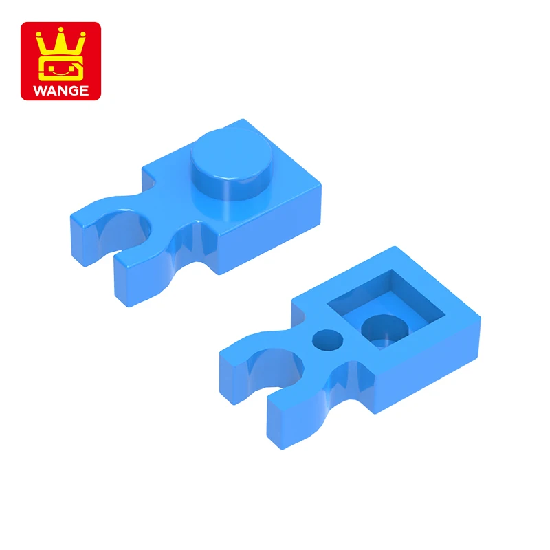 Wange 4085 50g/208Pcs 1x1 Clip Board Building Block Moc Color Accessories Compatible with Brick Children Toy Assembly Gift Box