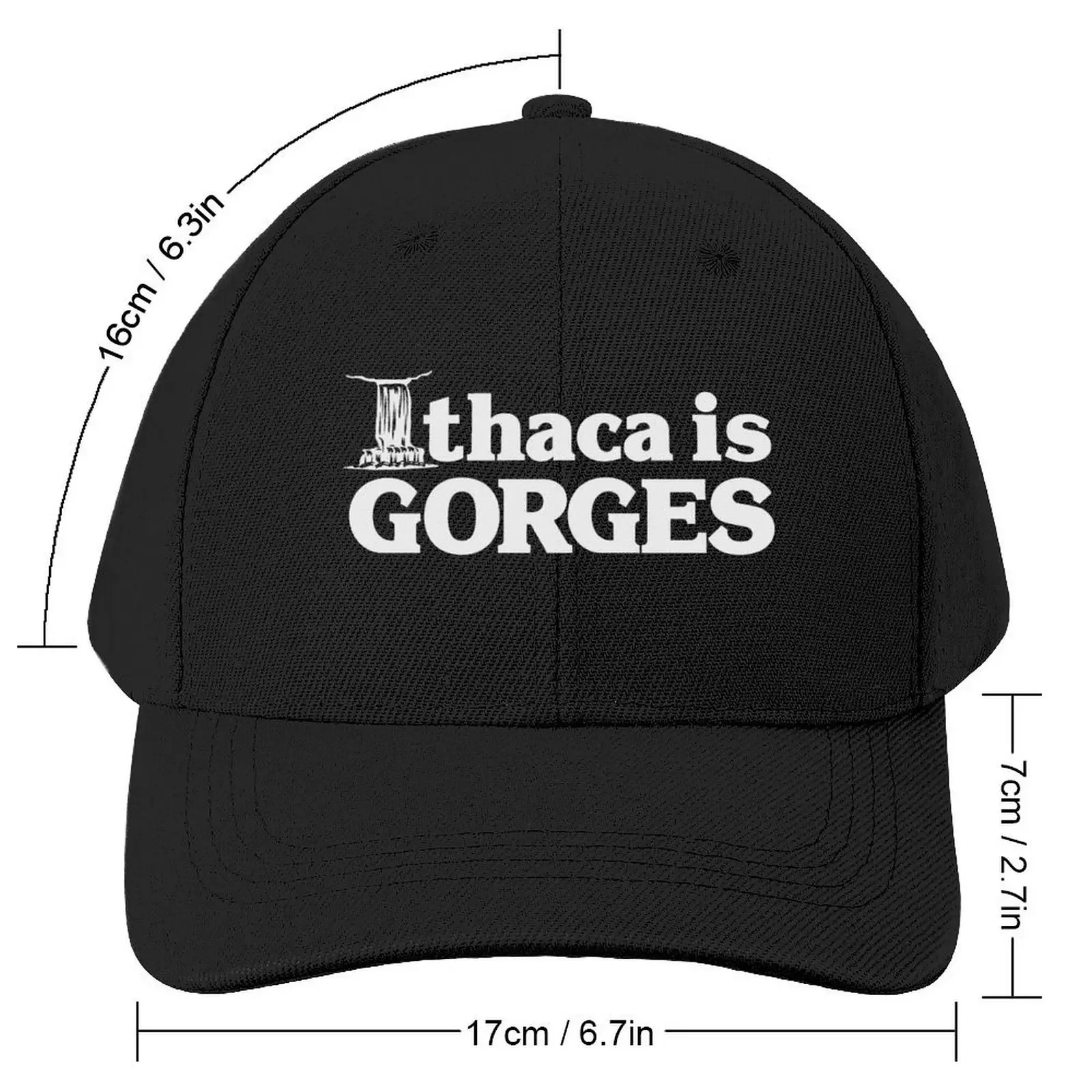 Ithaca is Gorges (классика) - Upstate Нью-Йорк Нью-Йоркский колледж Бейсбольные кепки по