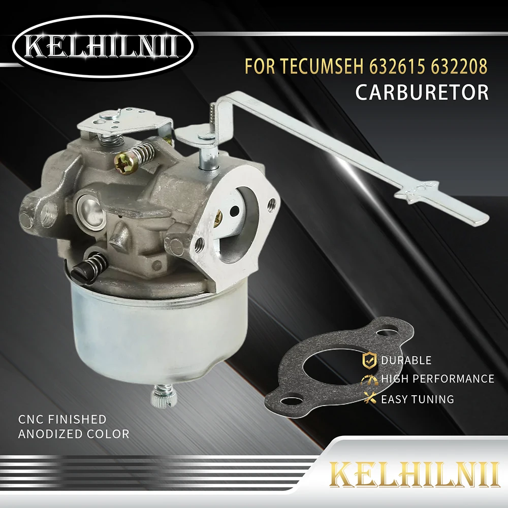 Карбюратор 632615 для Tecumseh 631068 631918 631827 632208 632589 520-940 056-304 13147 Carb H30 H35 H50 двигатель л.с. с