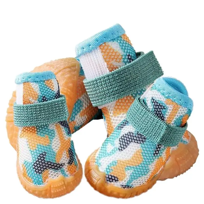 

Pet Dog Shoes Puppy Outdoor Anti Slip Bottom For Dog Boots Breathable Boots Small Dogs Boots Booties Paw Protector