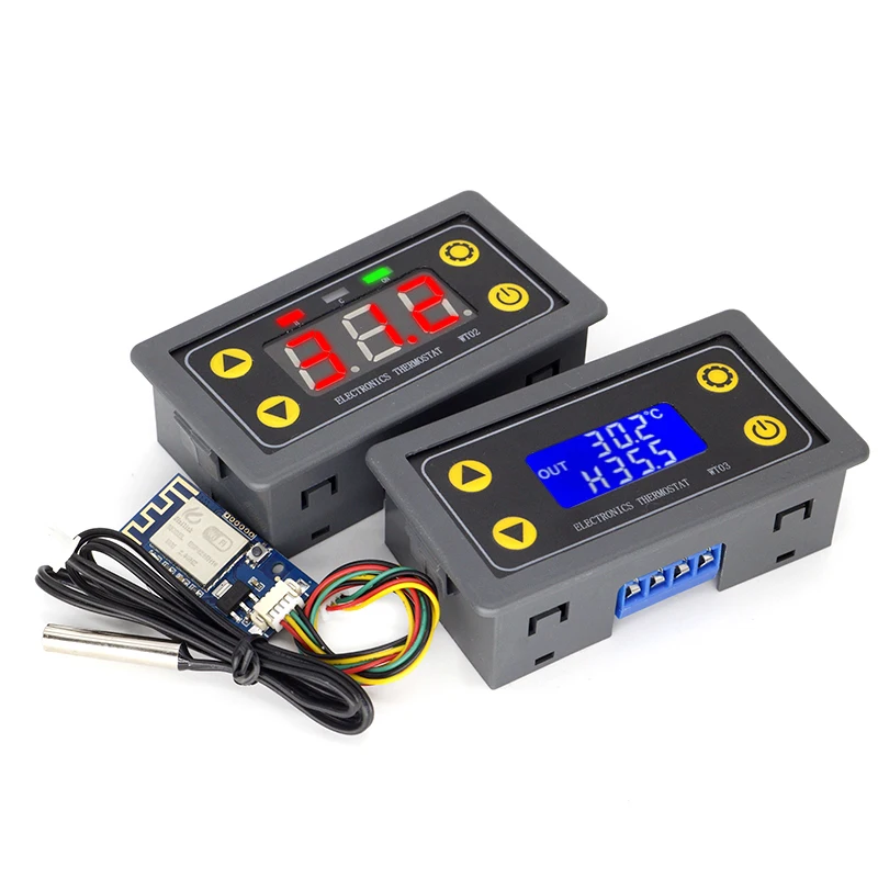 WT02 WT03 Удаленный Wi-Fi термостат Высокоточный модуль регулятора температуры сбор