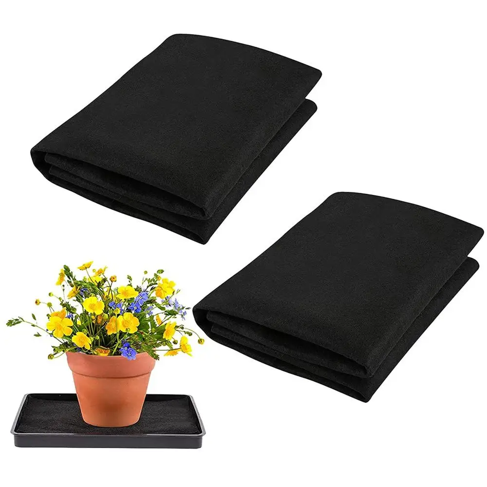 

Plant Black Plant Water System Home Indoor Potted Watering Capillary Mat Hydroponics Plants Automatic Watering