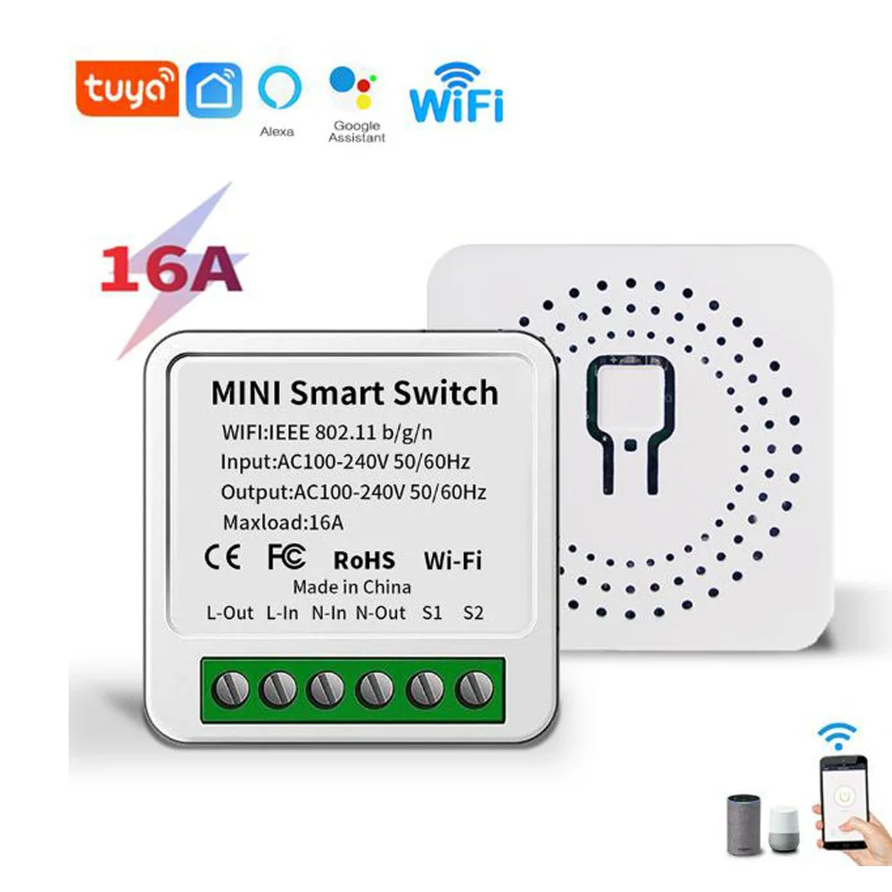 

Tuya Smart WiFi и BT Dual/RF433 Модуль