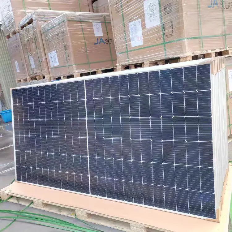 Фото Высокоэффективные солнечные панели JA Solar 690 Вт, 700 Вт, 705 Вт, 710 Вт, двусторонние, с двойным стеклом, для генераторов электроэнергии №4