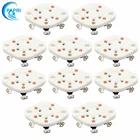 Керамическая Посеребренная трубка PAPRI 10 шт. U5A 5Pin, аудио HIFI DIY для FU7 807 FD422 WE272A WE311A и др.