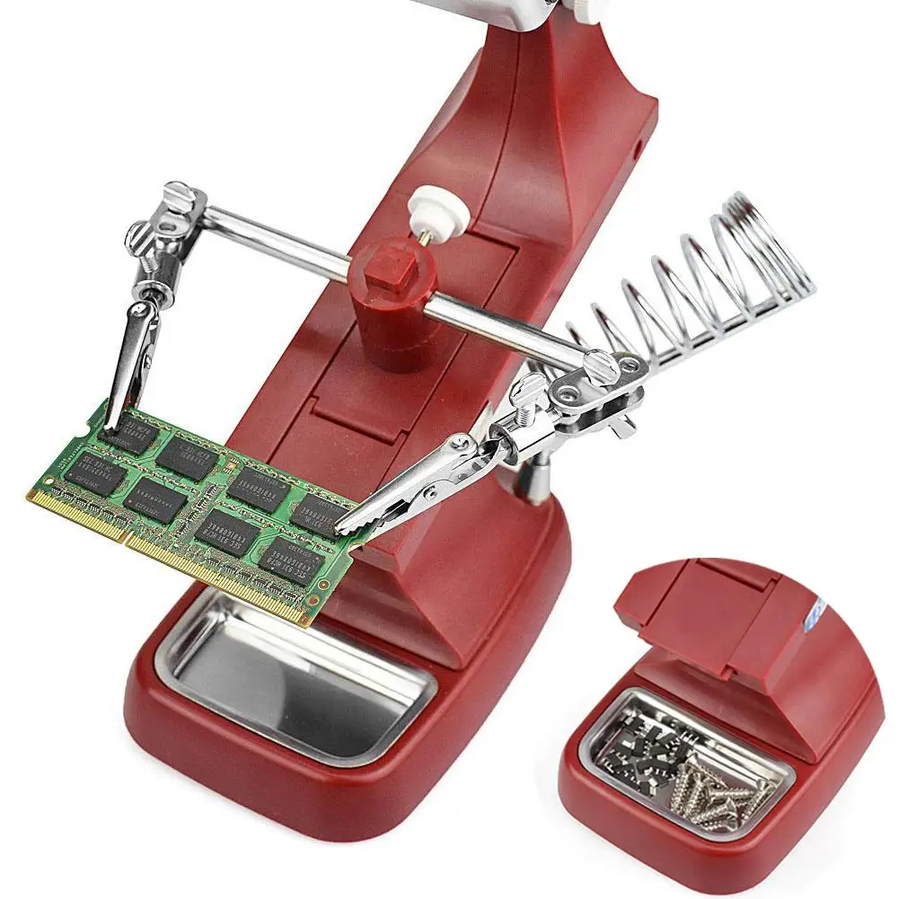 Увеличительное стекло для сварки со светодиодный светильник кой линза 3x 4 5x