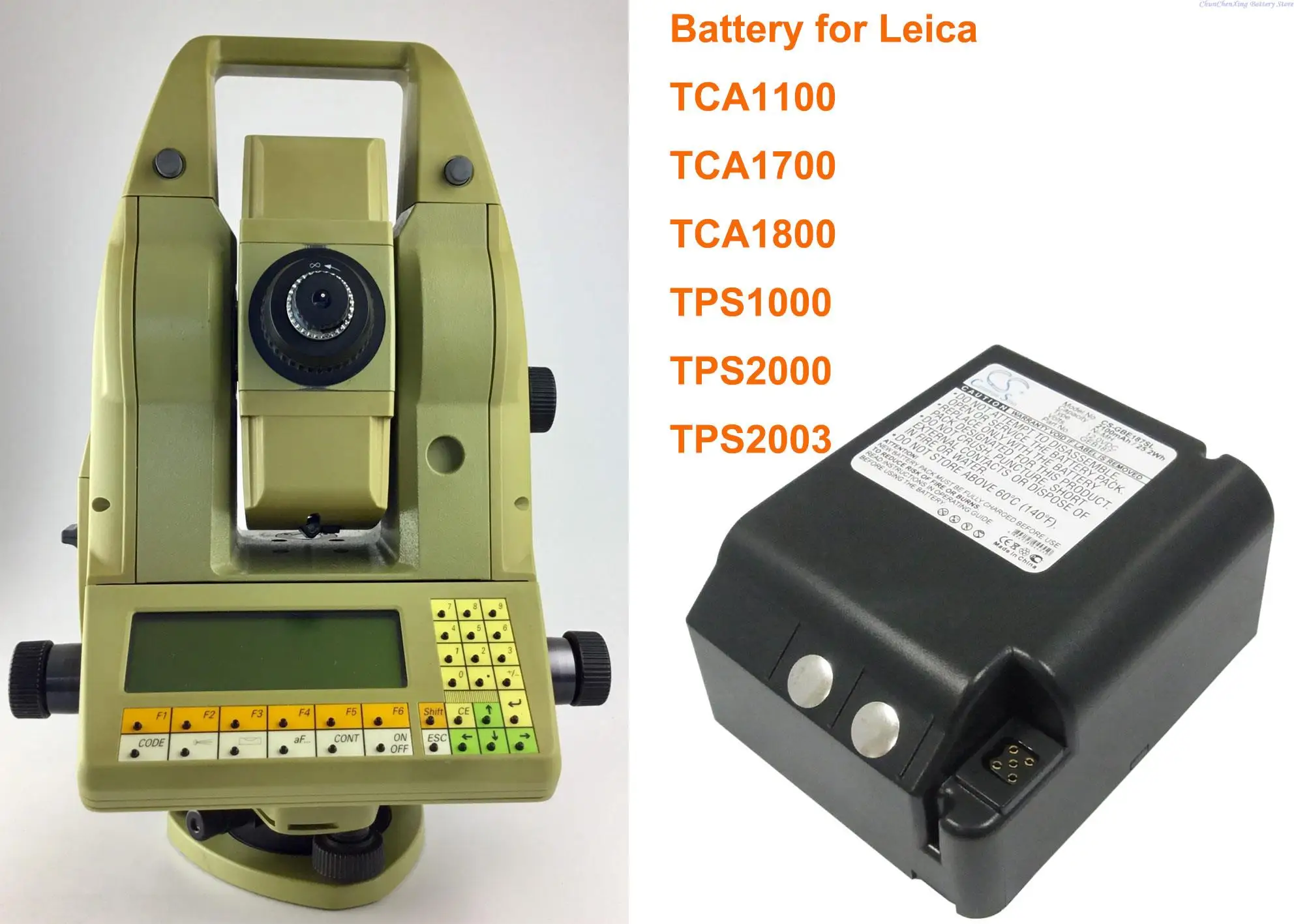 GreenBattery 2100 мА · ч, Акселератор для Leica TCA1100, TCA1700, TCA1800, TPS1000, TPS2000, TPS2003