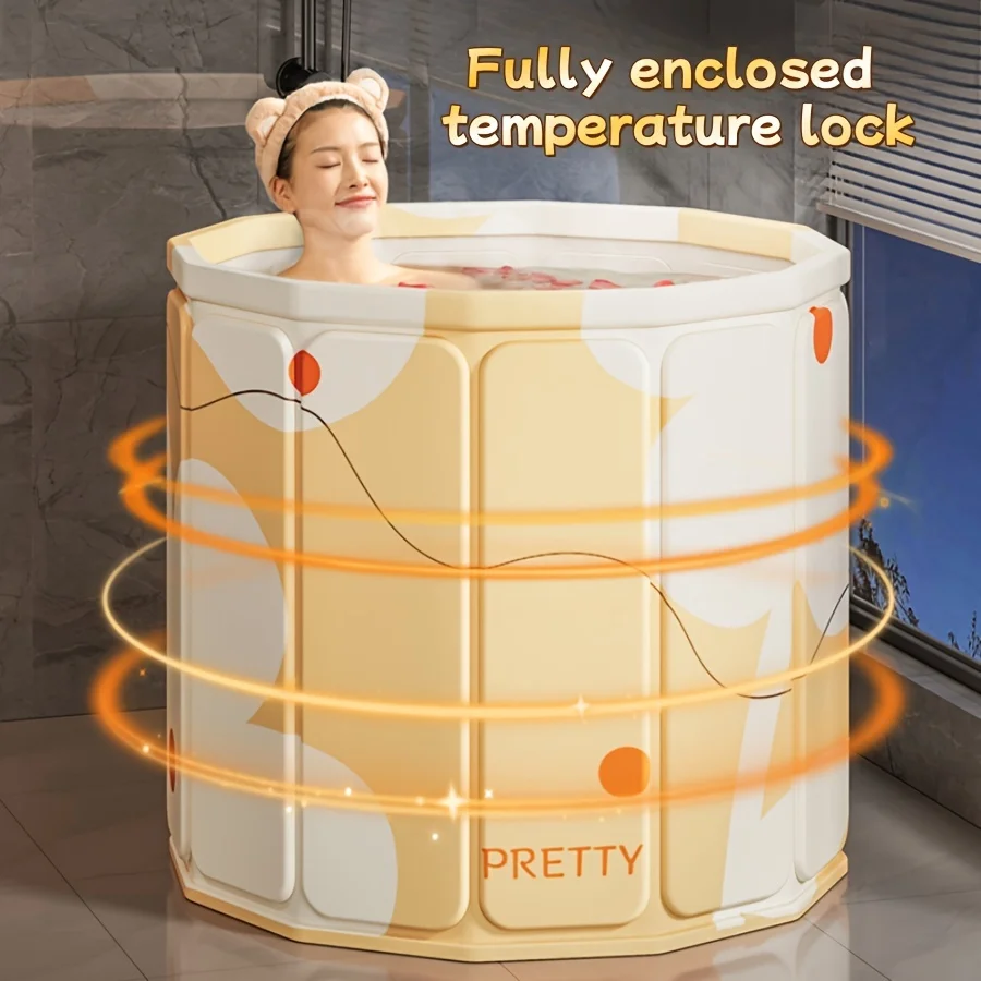 Надувная складная большая ванна портативная из ПВХ складное ведро для взрослых