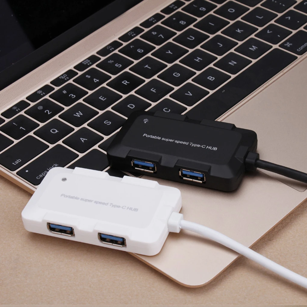 

Сменный внешний Разветвитель USB Type-c на 4 порта