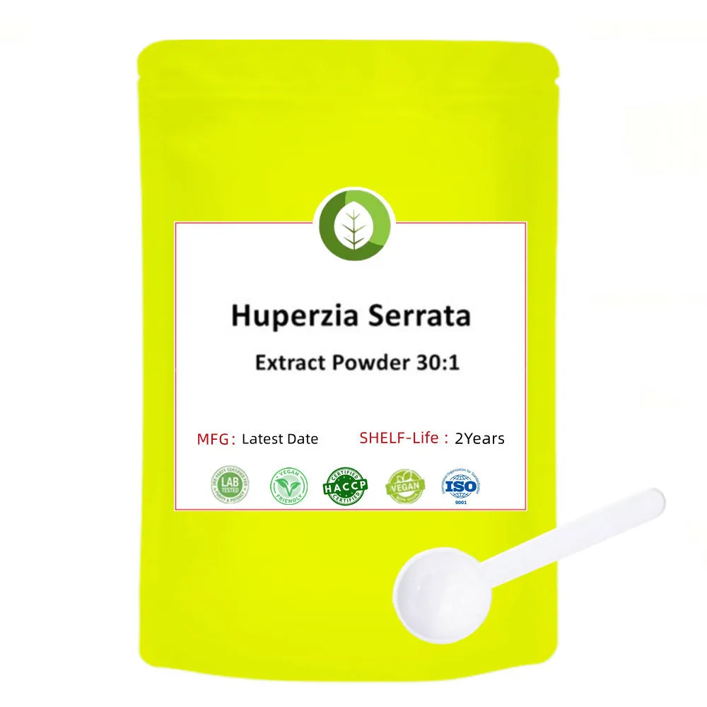 

Free Shipping Huperzia Serrata 30:1 Standardized,Qian Ceng Ta TCM Huperzine A