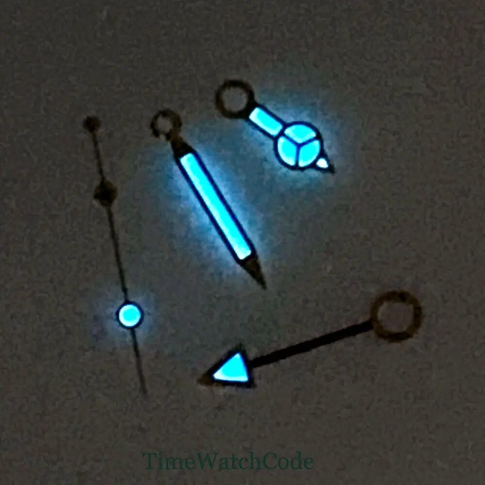 Золотые стрелки часов GMT для DG3804 2813 NH34 NH35 Miyota8215 ETA2836 2824 PT5000