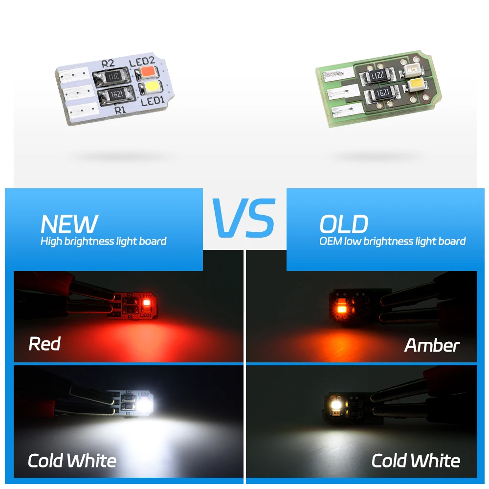 OE-Spec 63319354148 светодиодный центральная консоль HVAC панель окружающего освещения для